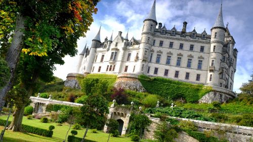 Dunrobin Castle in Golspie